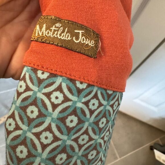 Matilda Jane You & Me Dress Oh Liza Boho Women’s size Medium Tie back - Picture 4 of 7